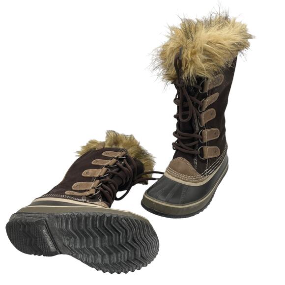 Sorel Women's Joan of Arctic Boot - Hawk Brown - 6 - Picture 1 of 16